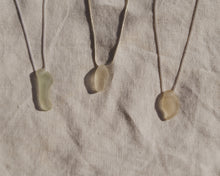 Clear Seaglass Necklace